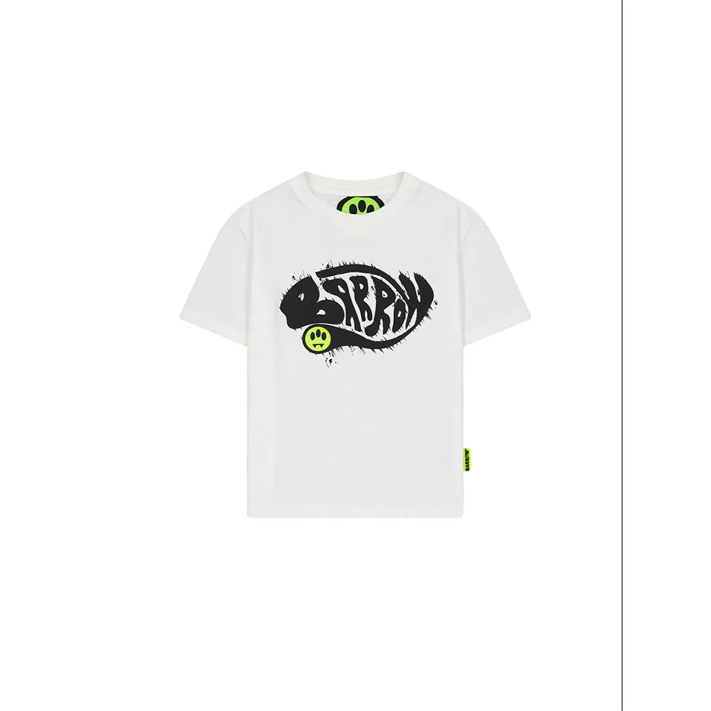 Barrow S5bkjuth034 Kurzarm-t-shirt, Off white, 8Y Barrow S5bkjuth034 Kurzarm-t-shirt, Off white, 8Y