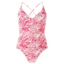 Barts Galia Plunge Badeanzug, Lipstick