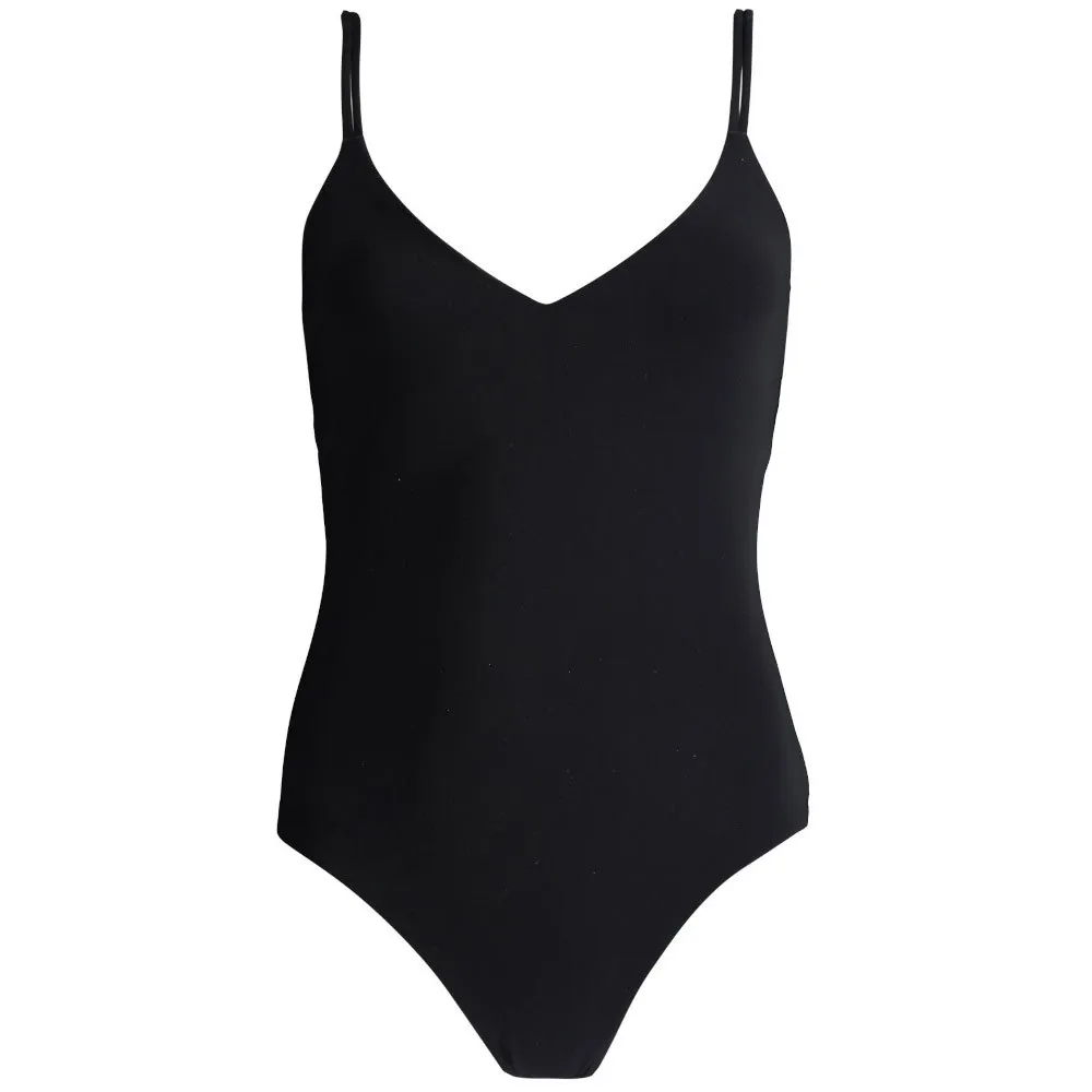 Barts Solid V Neck Badeanzug female, Black