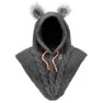 Barts Wild Hood Mütze, Dark heather