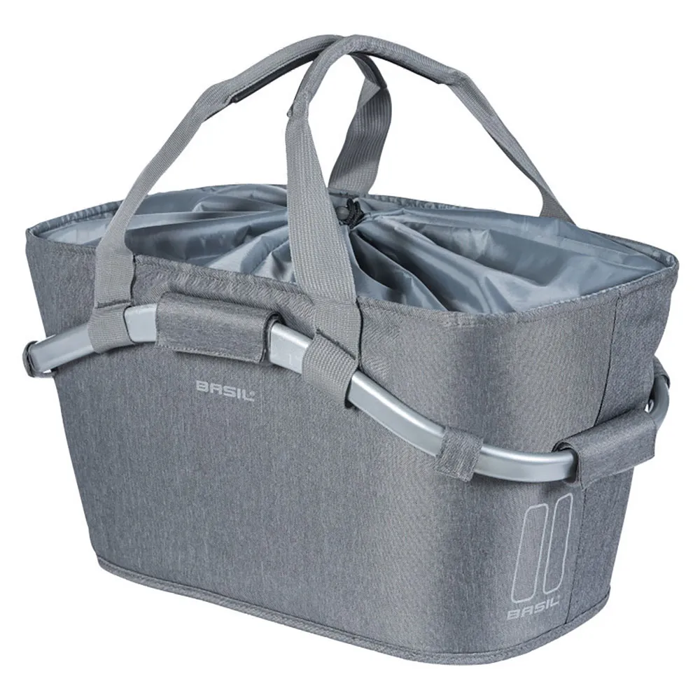 Basil 2day Carry All Mik Hinterer Korb 22l, Grey melee, One Size Basil 2day Carry All Mik Hinterer Korb 22l, Grey melee, One Size