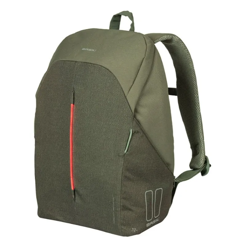 Basil B-safe Commuter 18l Rucksack, Green, One Size Basil B-safe Commuter 18l Rucksack, Green, One Size