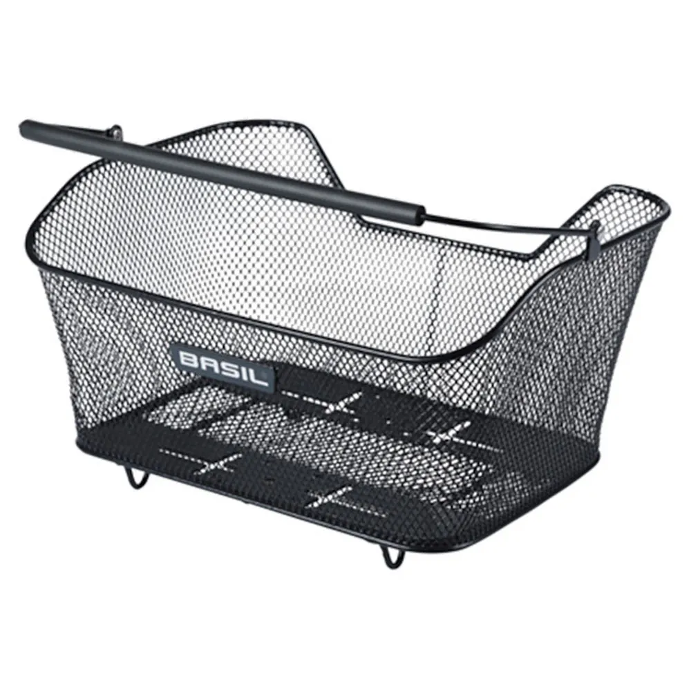 Basil Base M Nx Hinterer Korb 14l, Black, One Size Basil Base M Nx Hinterer Korb 14l, Black, One Size