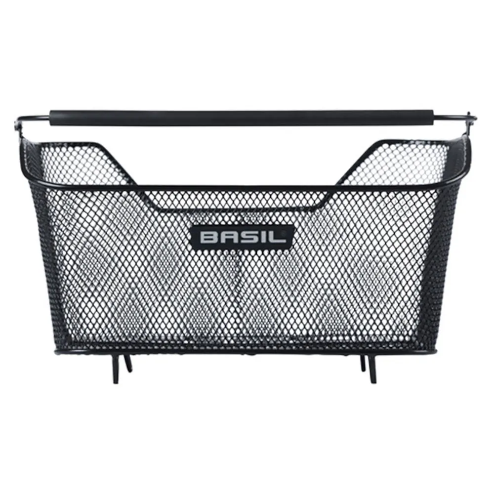 Basil Base M Nx Hinterer Korb 14l, Black, One Size Basil Base M Nx Hinterer Korb 14l, Black, One Size