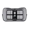 Basil Base Mik Hinterer Korb 18l, Black, One Size