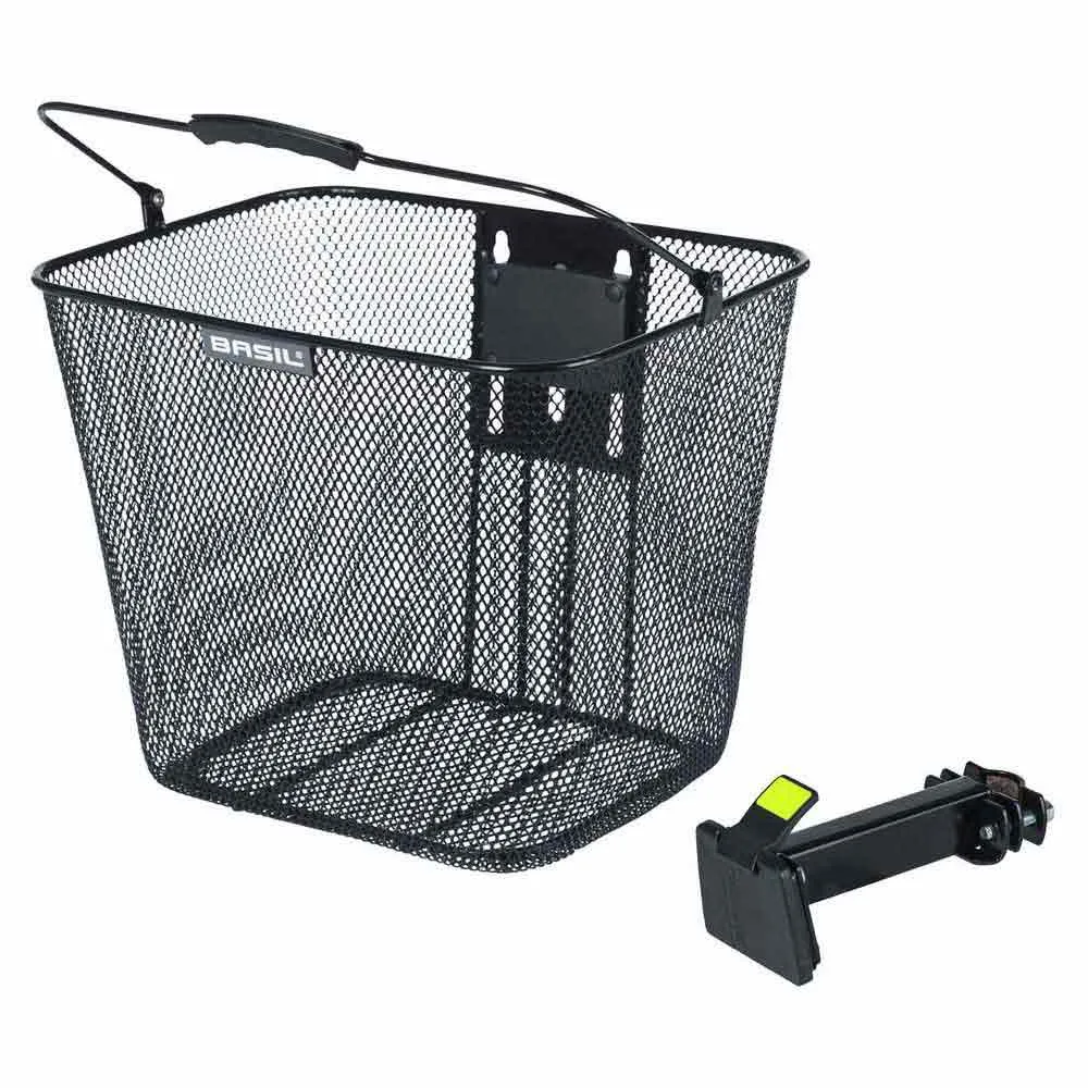 Basil Bilbao Baseasy Korb, Black, One Size Basil Bilbao Baseasy Korb, Black, One Size