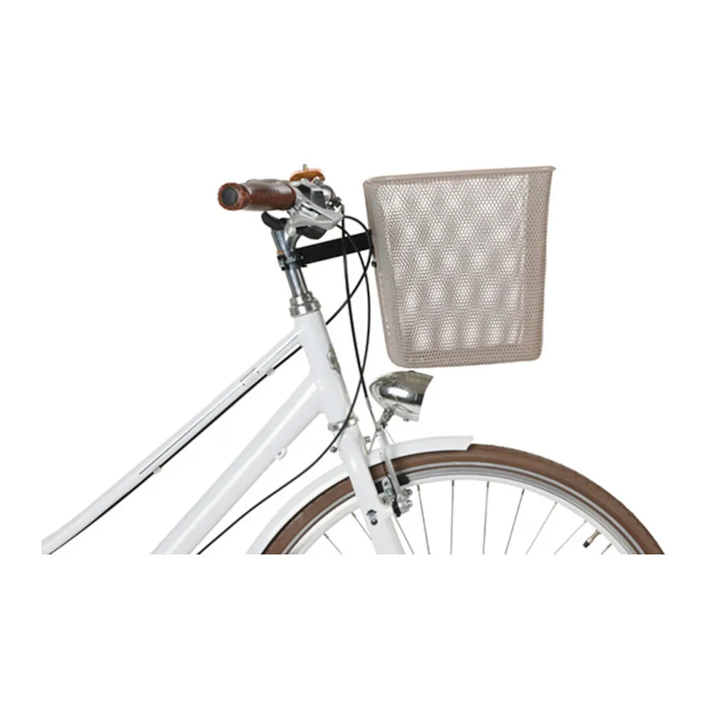 Basil Bilbao Frontkorb, Nude metallic, One Size Basil Bilbao Frontkorb, Nude metallic, One Size