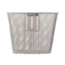 Basil Bilbao Frontkorb, Nude metallic, One Size