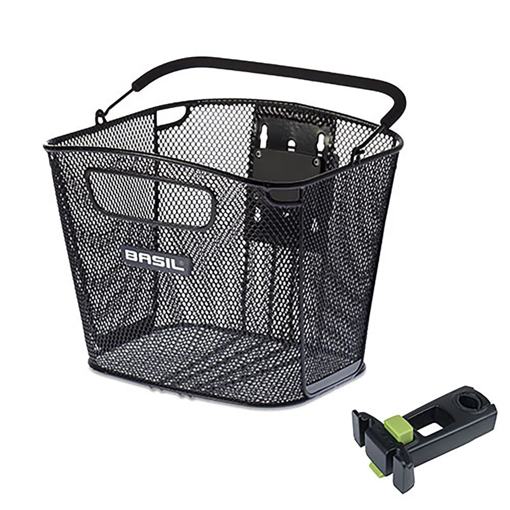 Basil Bold Kf Frontkorb, Black, One Size Basil Bold Kf Frontkorb, Black, One Size