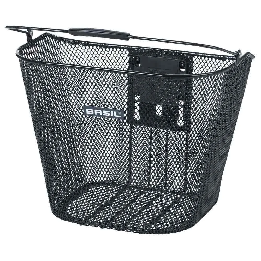 Basil Bremen Kf Frontkorb 20l, Black, One Size Basil Bremen Kf Frontkorb 20l, Black, One Size