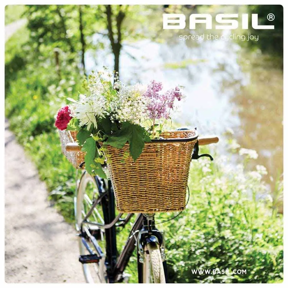 Basil Bremen Rattan Bs/kf 18l Korb, Light brown, One Size Basil Bremen Rattan Bs/kf 18l Korb, Light brown, One Size