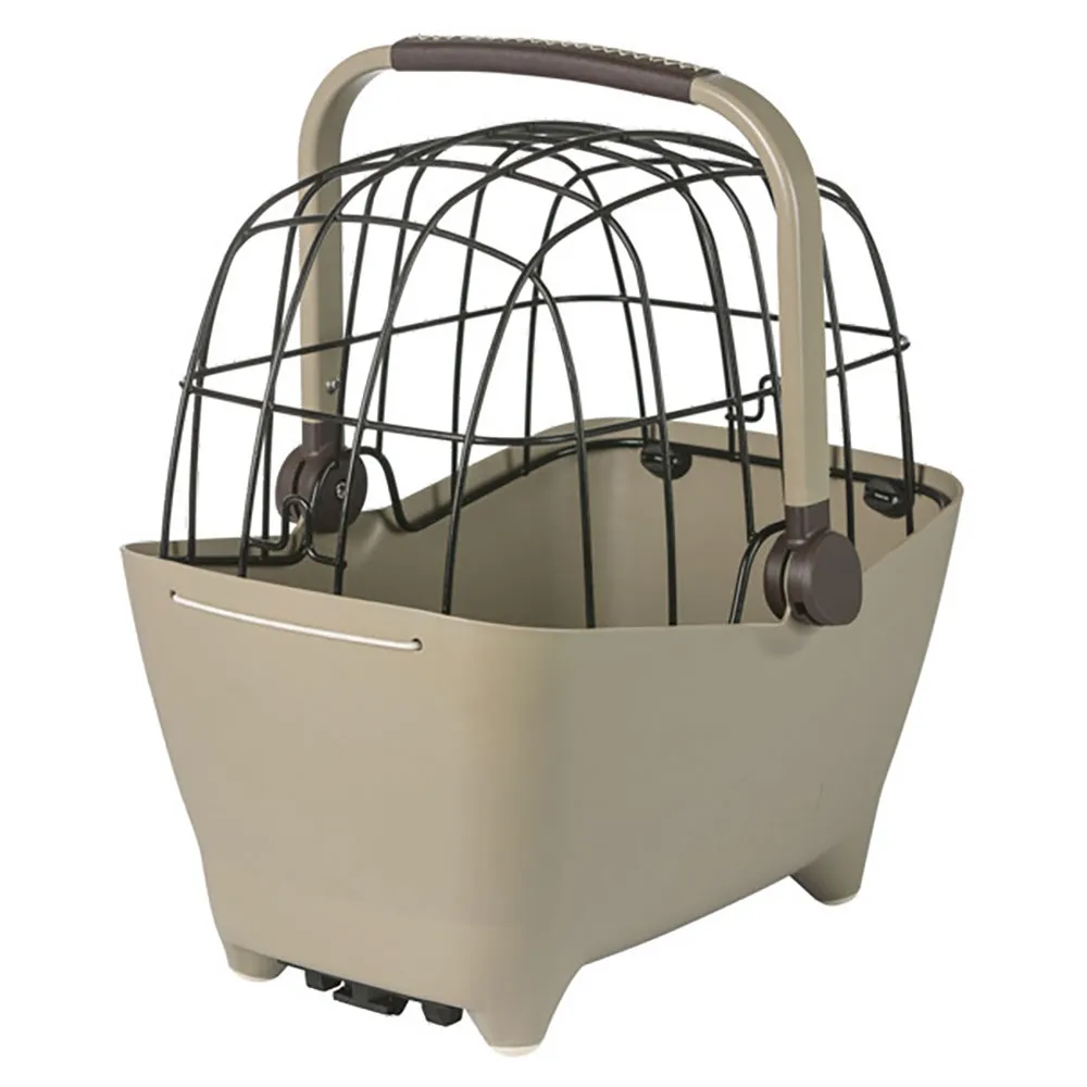 Basil Buddy Dog Mik 32l Korb, Brown, One Size