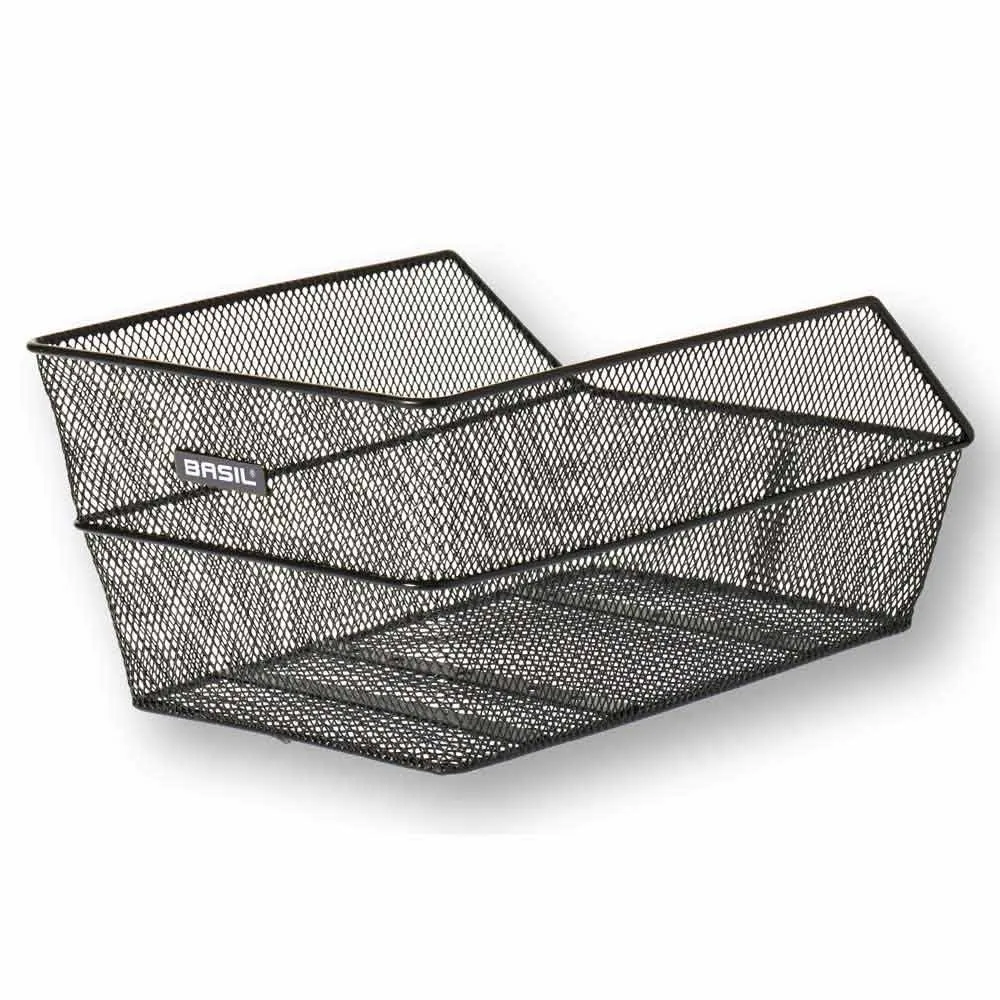 Basil Cento Fixed Korb 31l, Black, One Size Basil Cento Fixed Korb 31l, Black, One Size