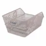 Basil Cento Flower 19l Hinterer Korb, Silver, One Size