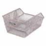Basil Cento Flower S 11.5l Hinterer Korb, Silver, One Size