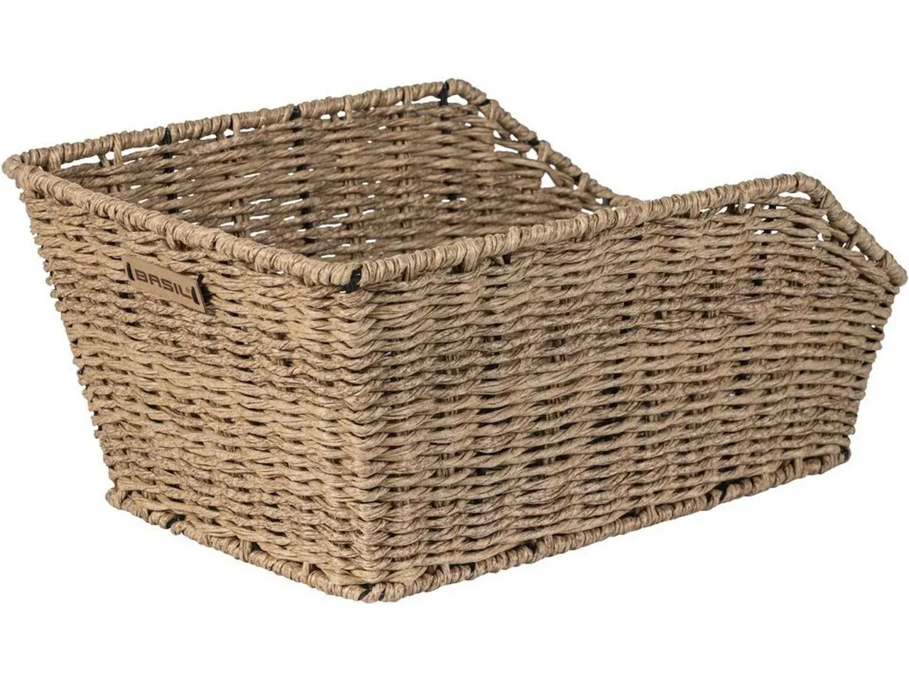 Basil Cento Rattan Look Fahrradkorb
