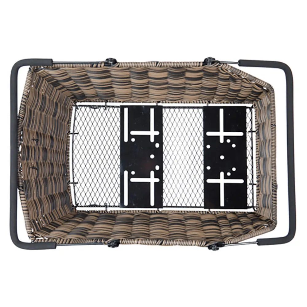 Basil Cento Rattan Look Nx Hinterer Korb 22l Basil Cento Rattan Look Nx Hinterer Korb 22l
