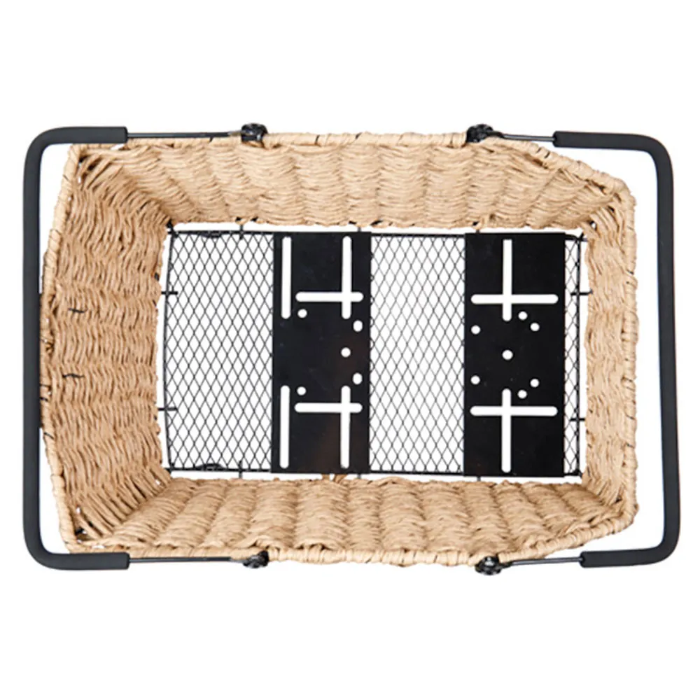 Basil Cento Rattan Look Nx Hinterer Korb 22l, Seagrass, One Size