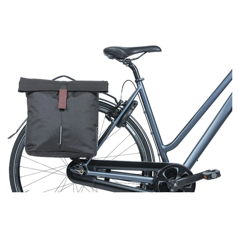 Basil City Mik Fahrradtaschen 32l, Black, One Size
