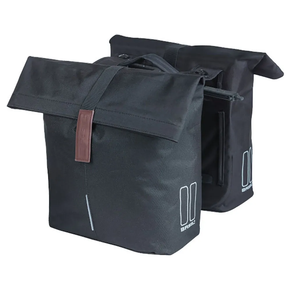 Basil City Mik Fahrradtaschen 32l, Black, One Size
