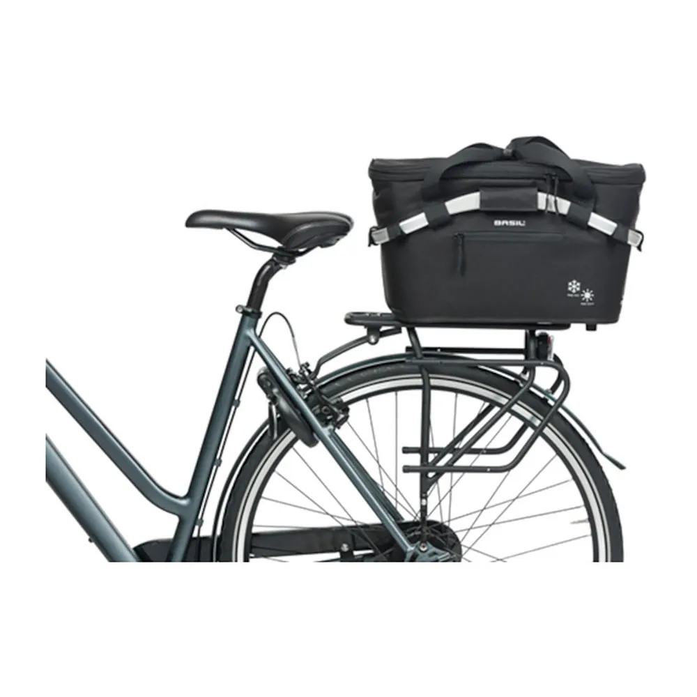 Basil Classic Carry All Hinterer Korb 18l, Black, One Size Basil Classic Carry All Hinterer Korb 18l, Black, One Size
