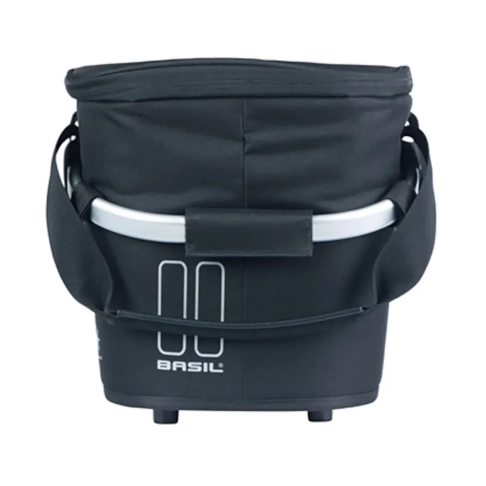 Basil Classic Carry All Hinterer Korb 18l, Black, One Size Basil Classic Carry All Hinterer Korb 18l, Black, One Size
