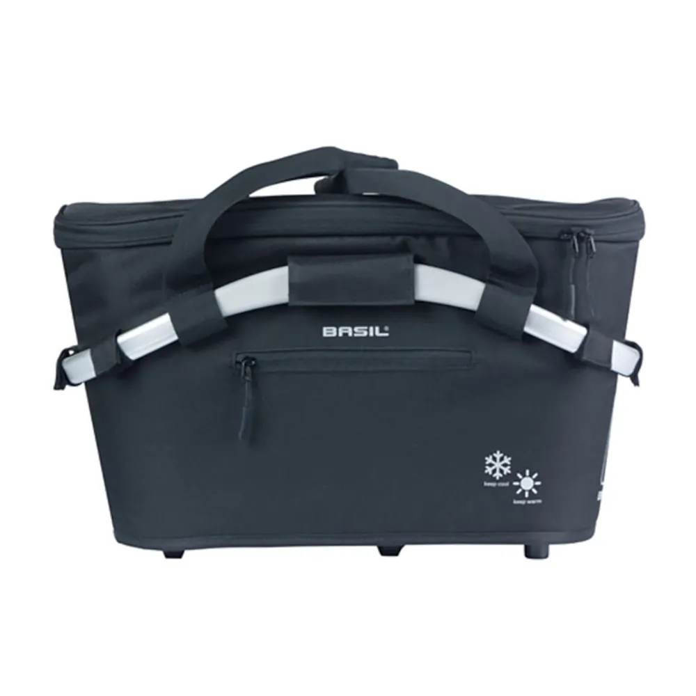 Basil Classic Carry All Hinterer Korb 18l, Black, One Size Basil Classic Carry All Hinterer Korb 18l, Black, One Size