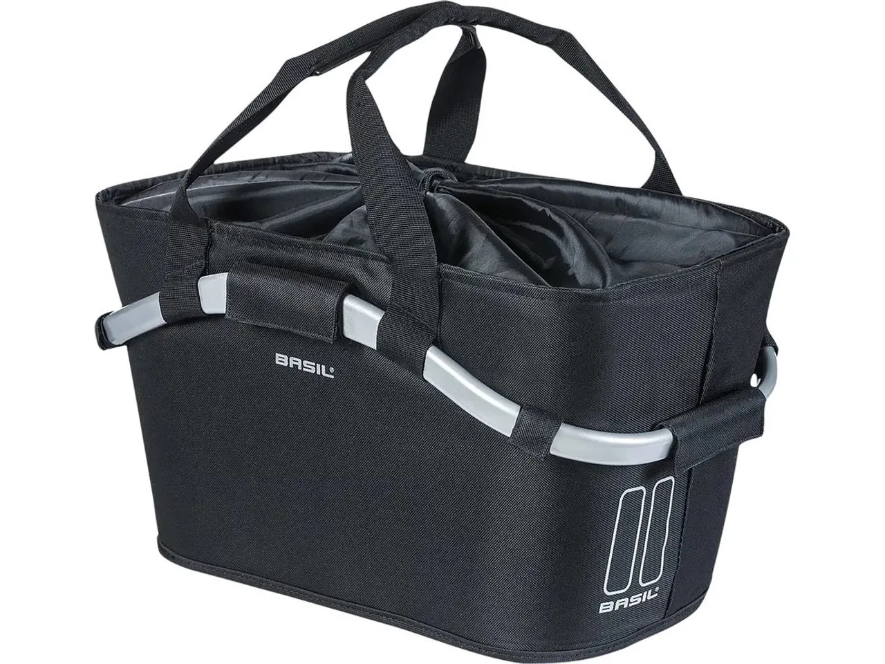 Basil Classic Carry All MIK Fahrradkorb, Black, One Size