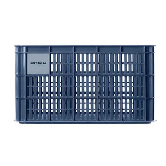 Basil Crate L Frontkorb, Blue, One Size Basil Crate L Frontkorb, Blue, One Size