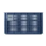 Basil Crate L Frontkorb, Blue, One Size