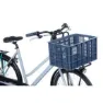 Basil Crate L Frontkorb, Blue, One Size