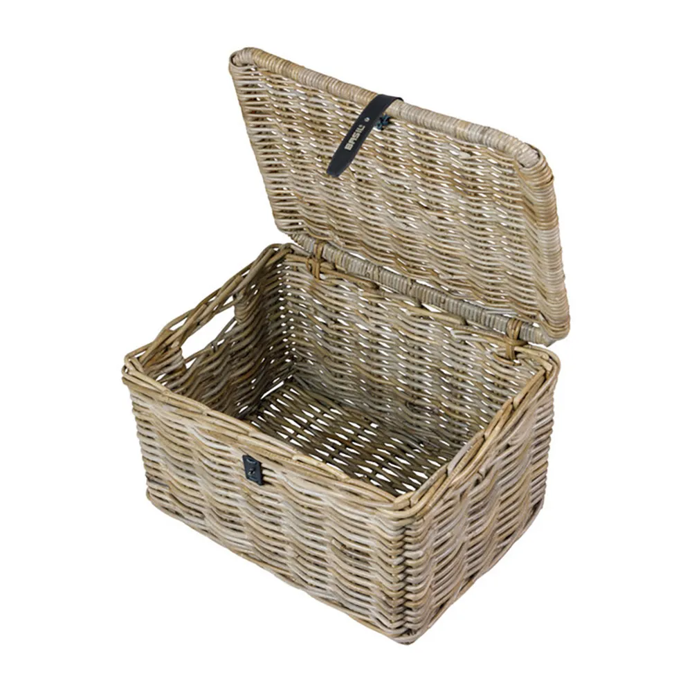 Basil Dax L Frontkorb, Wicker, One Size Basil Dax L Frontkorb, Wicker, One Size