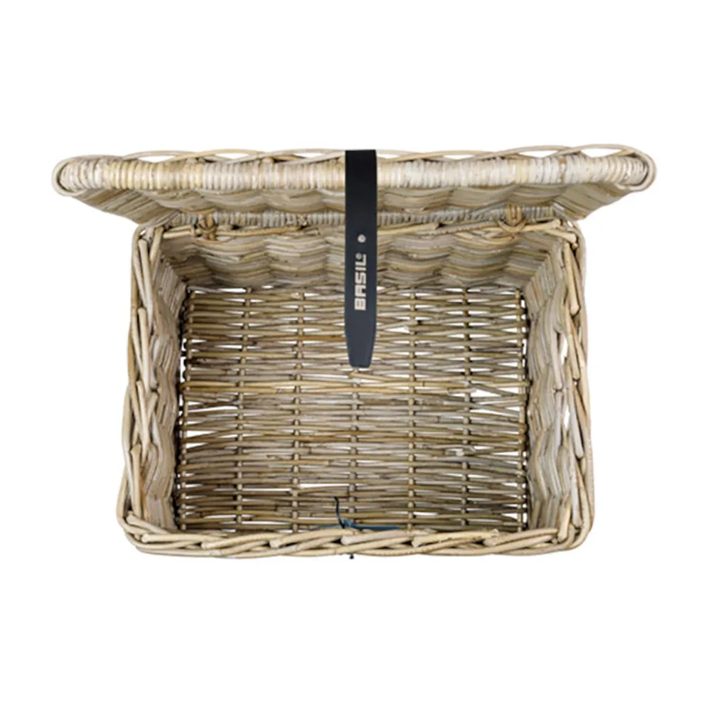 Basil Dax L Frontkorb, Wicker, One Size Basil Dax L Frontkorb, Wicker, One Size