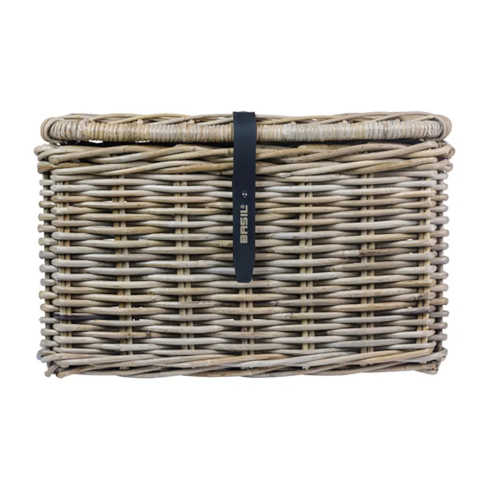 Basil Dax L Frontkorb, Wicker, One Size Basil Dax L Frontkorb, Wicker, One Size