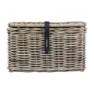 Basil Dax L Frontkorb, Wicker, One Size