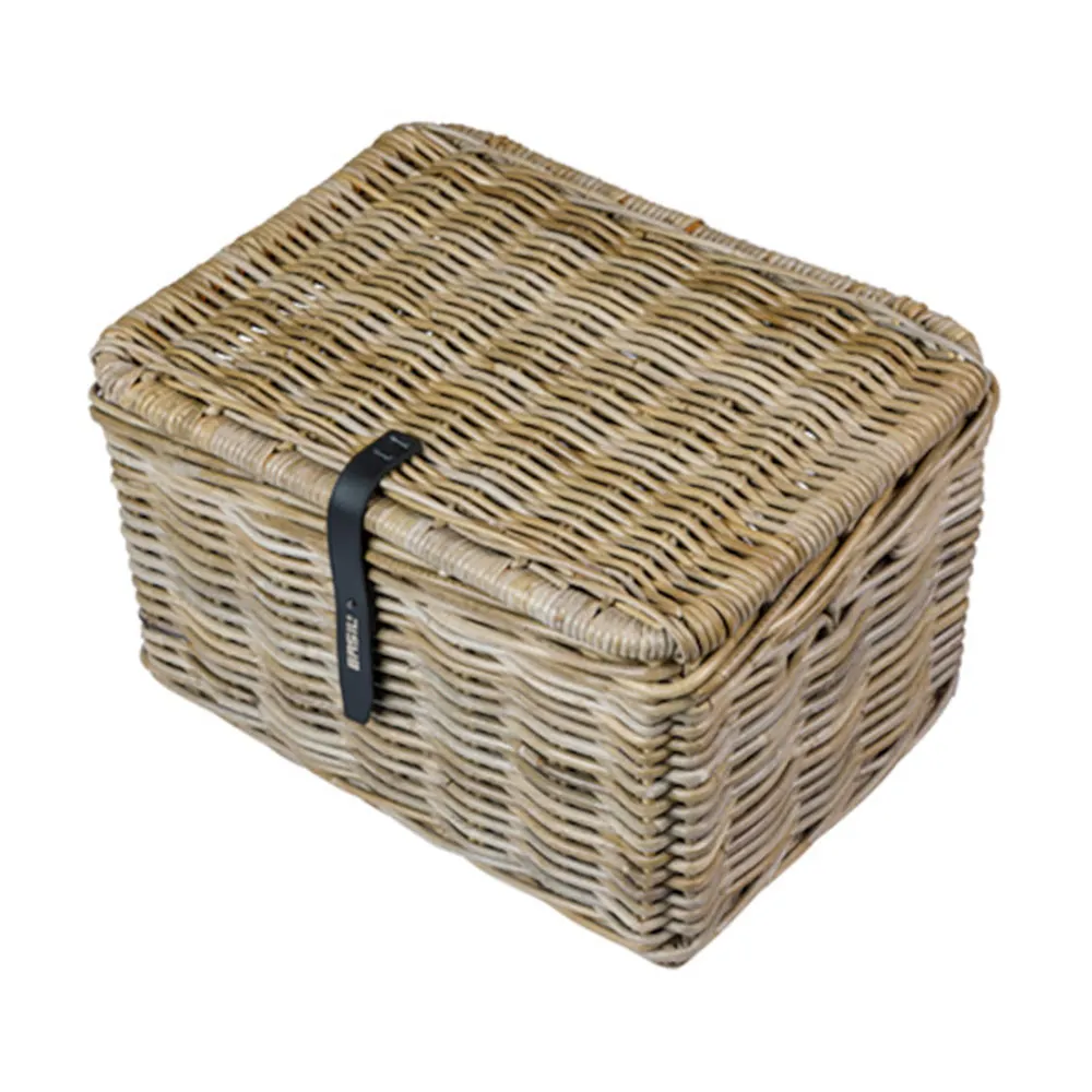Basil Dax L Frontkorb, Wicker, One Size Basil Dax L Frontkorb, Wicker, One Size