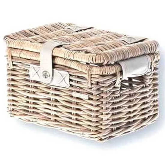 Basil Denton Frontkorb 11.5l, Grey / brown, One Size Basil Denton Frontkorb 11.5l, Grey / brown, One Size