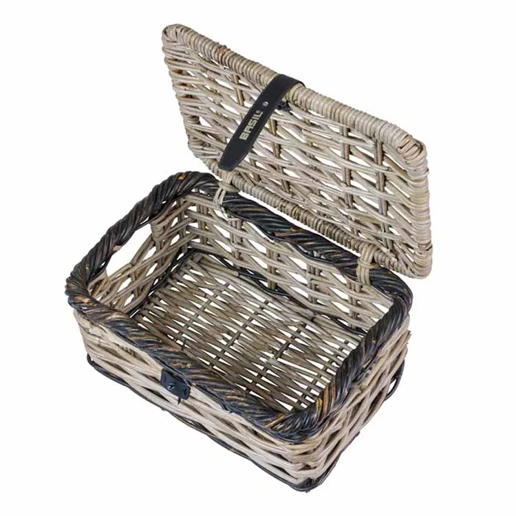 Basil Dijon Mit Deckel Frontkorb, Brown, One Size