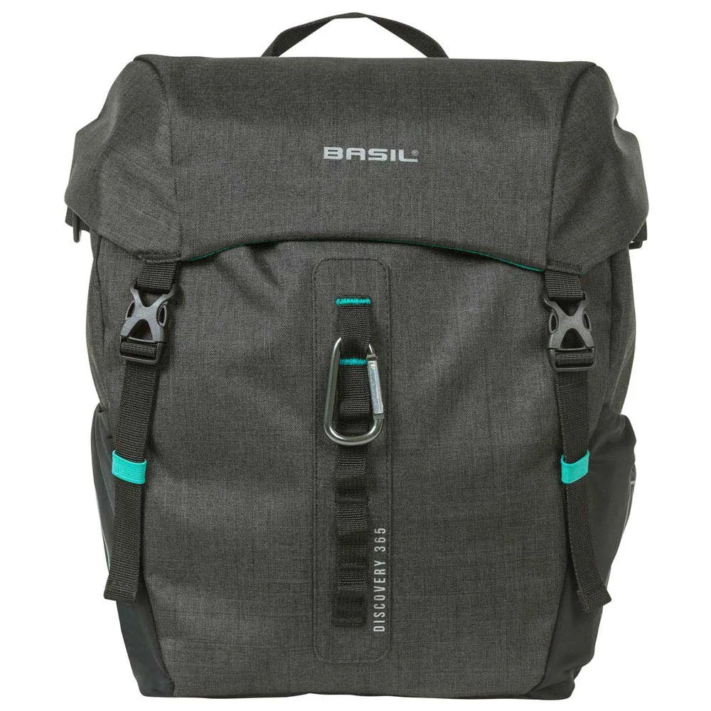 Basil Discovery 365d 9l Fahrradtaschen, Black / blue, One Size