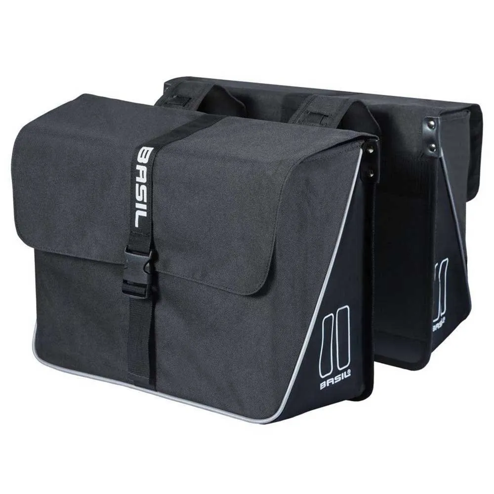 Basil Forte Double Fahrradtaschen 35l, Black, One Size Basil Forte Double Fahrradtaschen 35l, Black, One Size