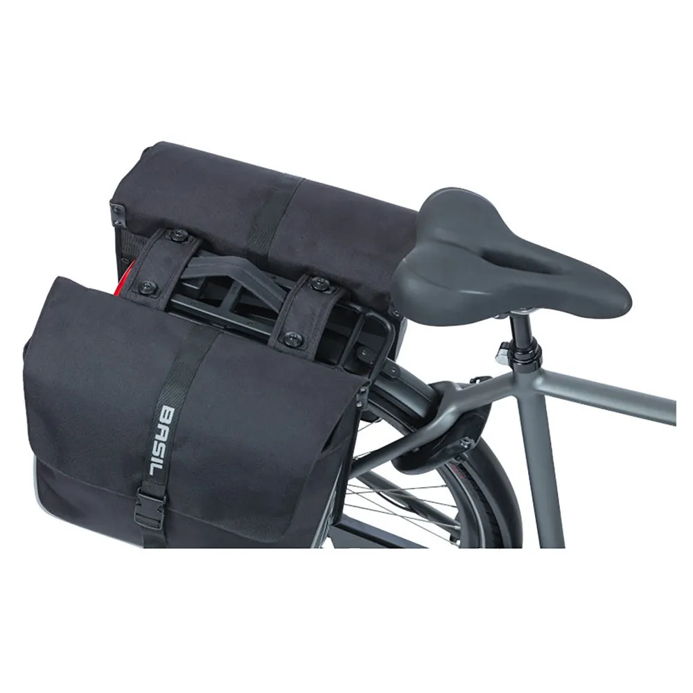 Basil Forte Mik Fahrradtaschen 35l, Black 2, One Size Basil Forte Mik Fahrradtaschen 35l, Black 2, One Size