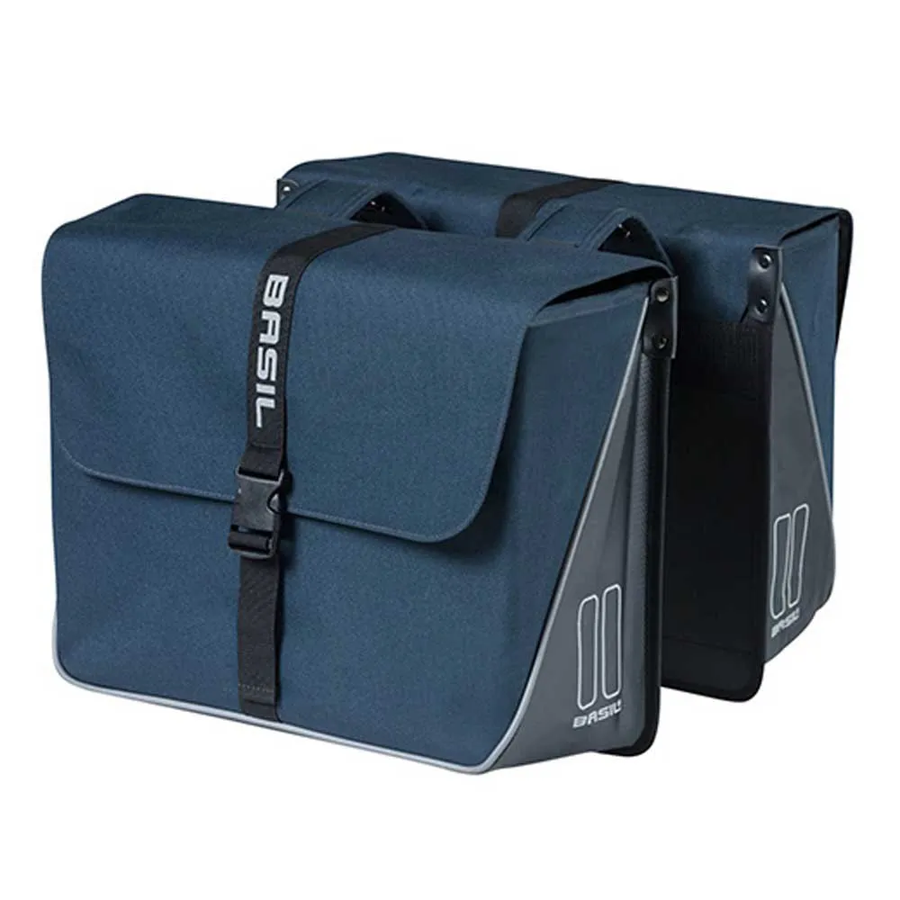 Basil Forte Reflective Waterproof Fahrradtaschen 35l, Blue, One Size Basil Forte Reflective Waterproof Fahrradtaschen 35l, Blue, One Size