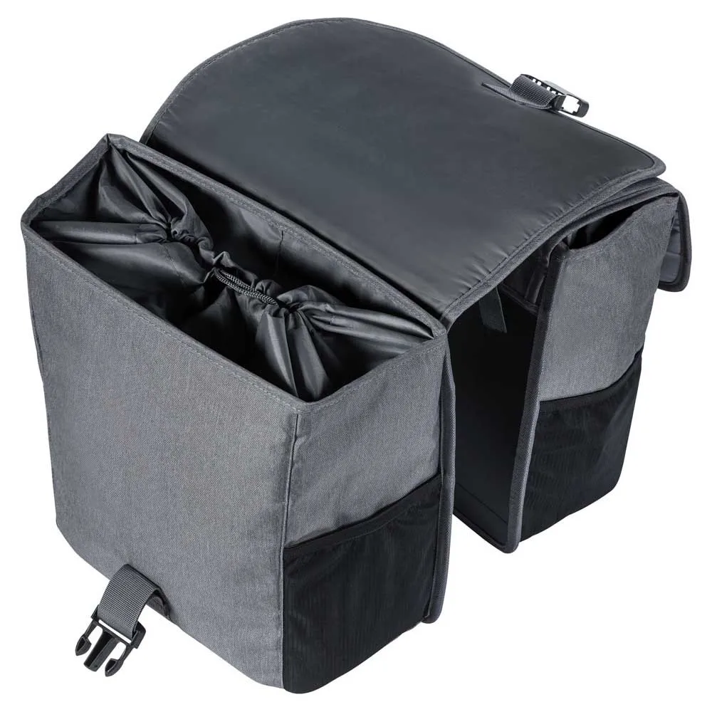 Basil Go Double Fahrradtaschen 32l, Grey, One Size Basil Go Double Fahrradtaschen 32l, Grey, One Size