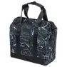 Basil Grand Flower Hook-on Fahrradtasche 23l, Black / white, One Size