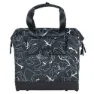 Basil Grand Flower Hook-on Fahrradtasche 23l, Black / white, One Size