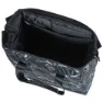 Basil Grand Flower Hook-on Fahrradtasche 23l, Black / white, One Size