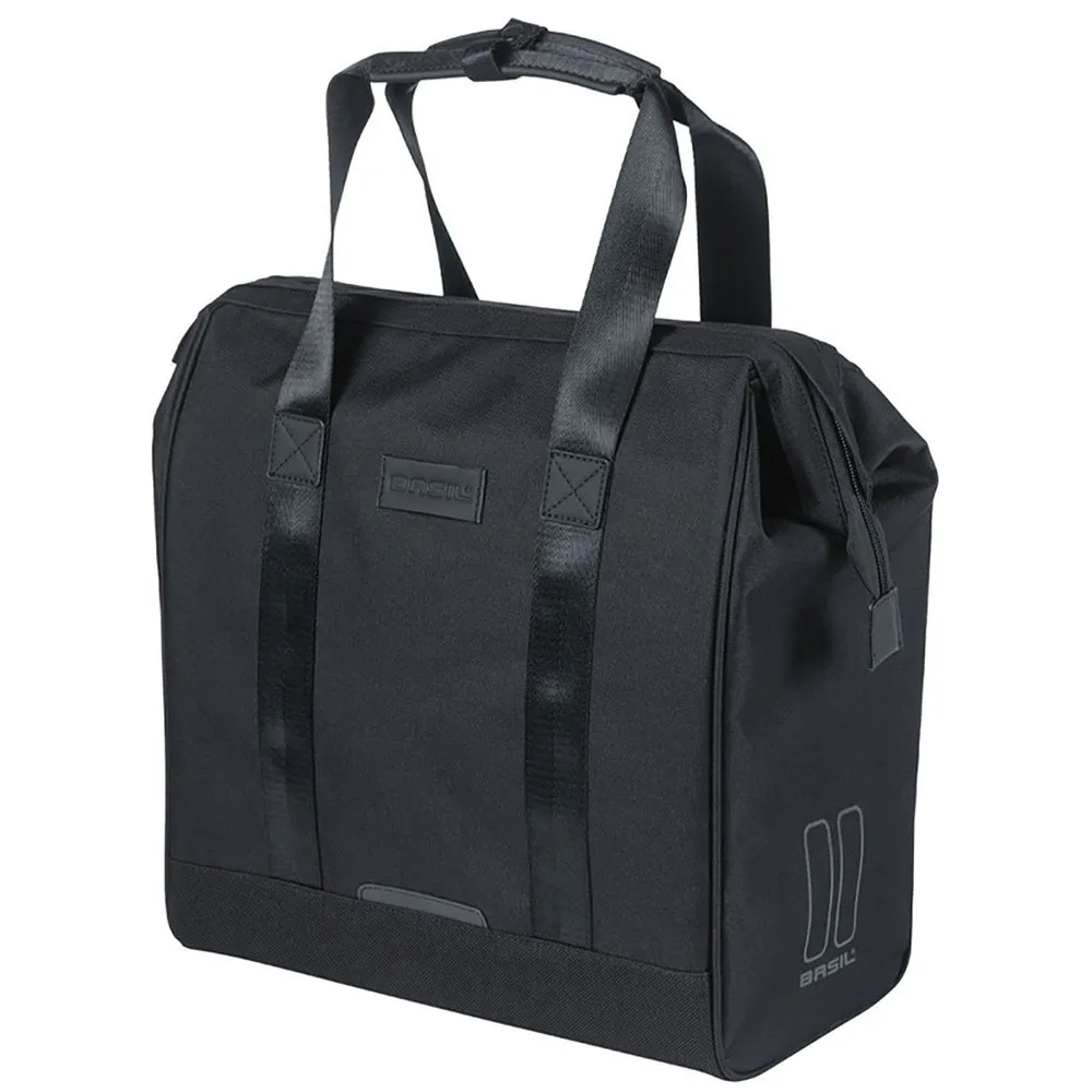 Basil Grand Shopper Fahrradtasche 23l, Black, One Size Basil Grand Shopper Fahrradtasche 23l, Black, One Size