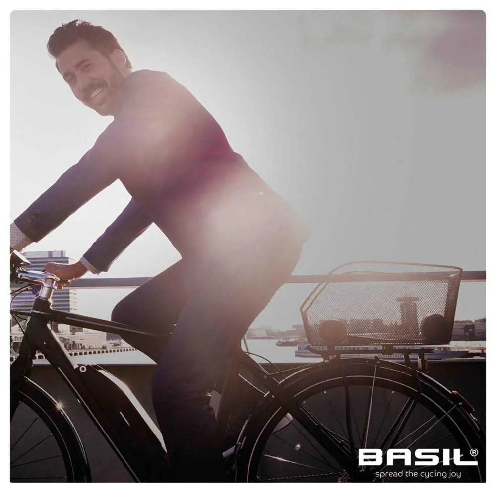 Basil Icon S Wsl System 15l Korb, Black, One Size Basil Icon S Wsl System 15l Korb, Black, One Size