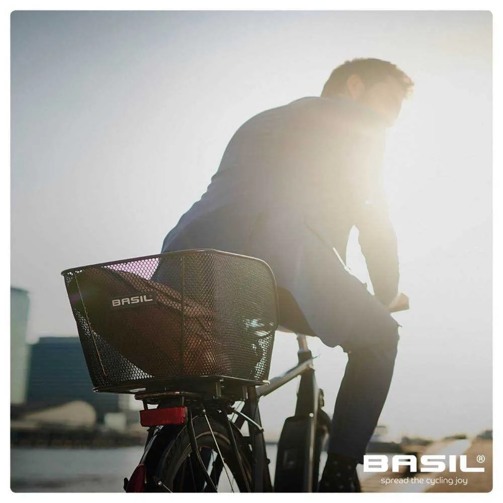 Basil Icon S Wsl System 15l Korb, Black, One Size Basil Icon S Wsl System 15l Korb, Black, One Size