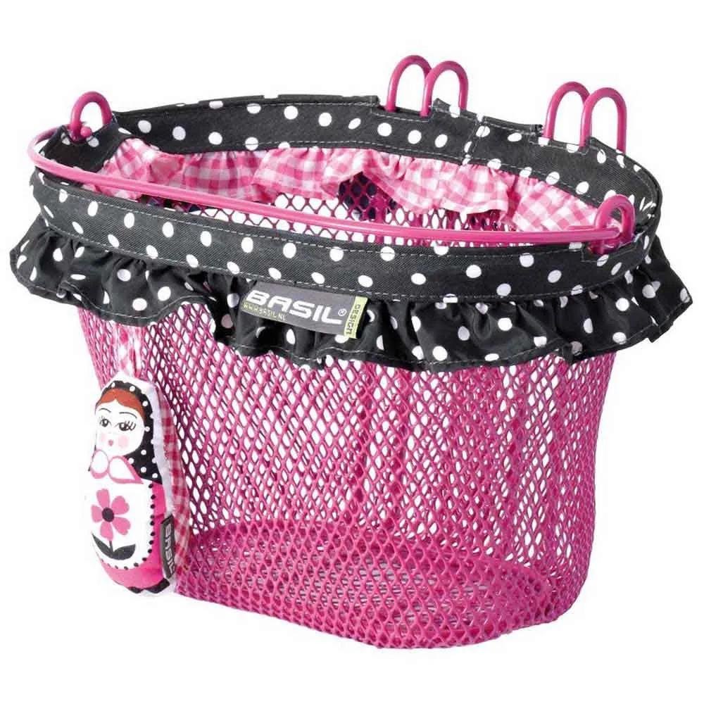Basil Jasmin Baboushka 10l Korb, Pink, One Size Basil Jasmin Baboushka 10l Korb, Pink, One Size